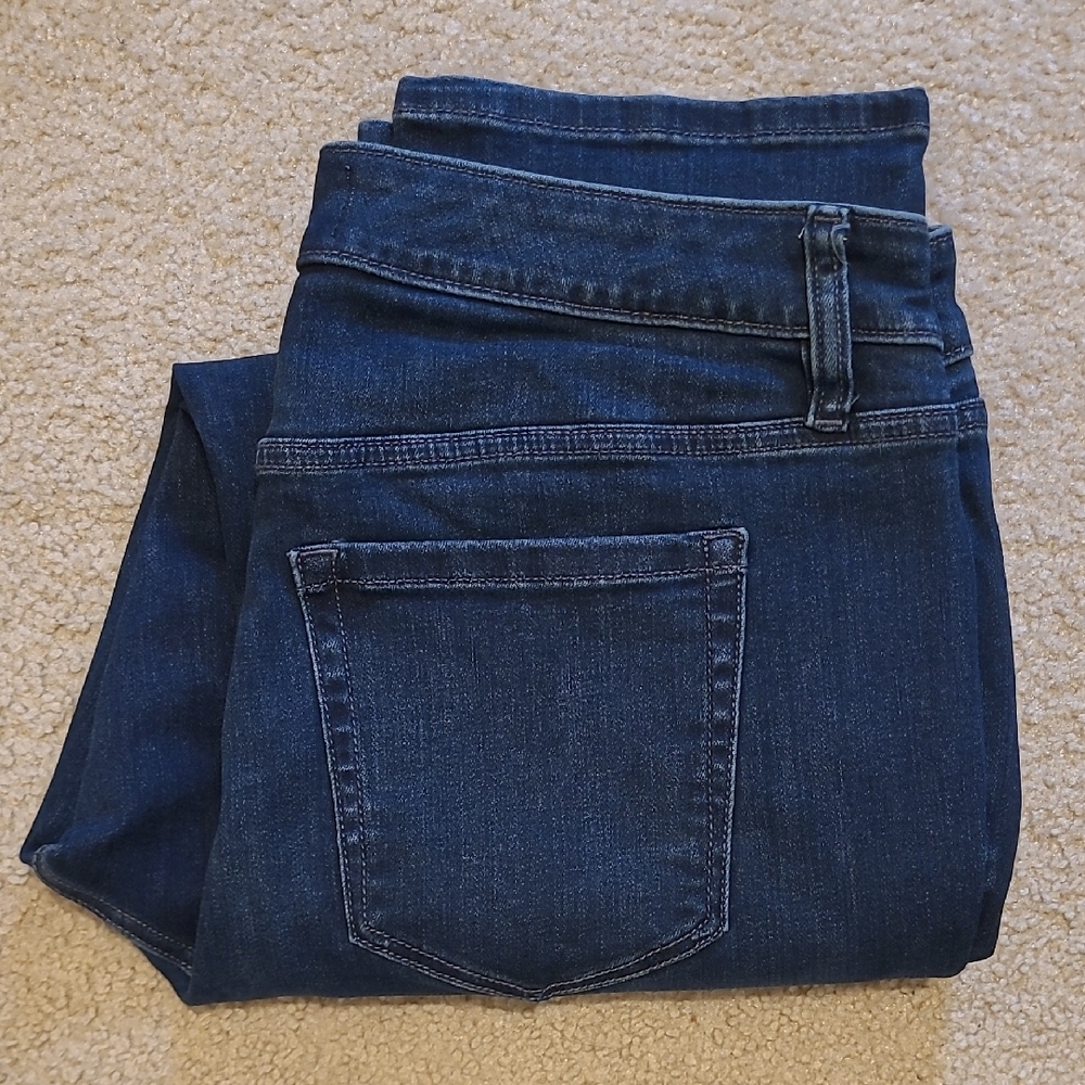 Lane Bryant Dark Indigo Straight-Leg Jeans - Picture 6 of 7